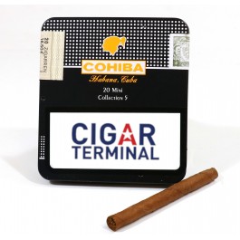 Cohiba Mini Colleccion 5 - tin and cigar