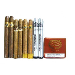 Handmade Hoyo de Monterrey Sampler - 8 cigars & 20 miniatures
