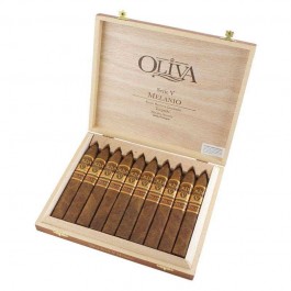 Oliva Serie V Melanio Torpedo - 10 cigars open box