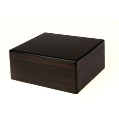 The Classico Black Walnut Humidor - 40 cigars