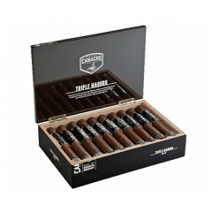 Camacho Triple Maduro Robusto - 20 cigars open box