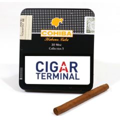 Cohiba Mini Colleccion 5 - tin and cigar
